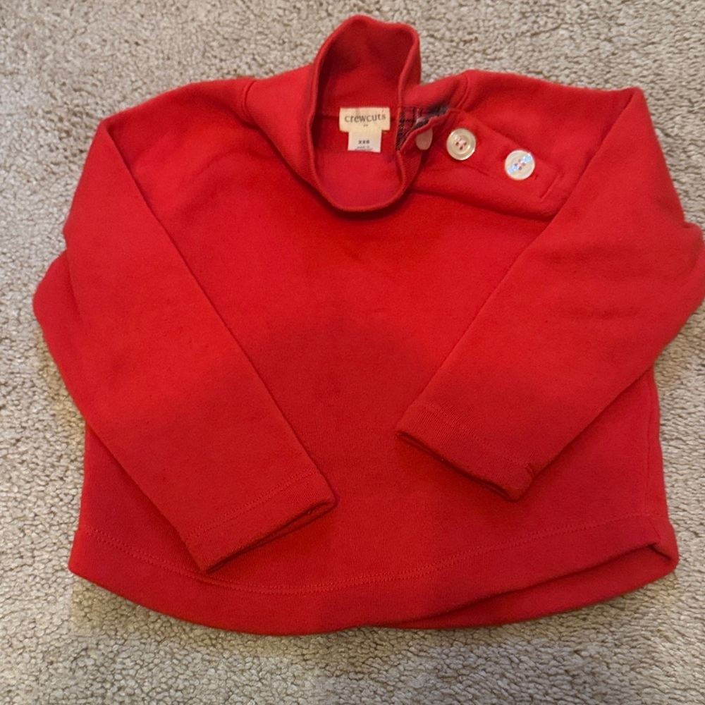 J Crew Crewcuts Red Sweatshirt